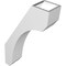Ekena Millwork 4-in. W x 12-in. D x 20-in. H Legacy Architectural Grade PVC Knee Brace BRCP04X12X20LEC - alternate 2